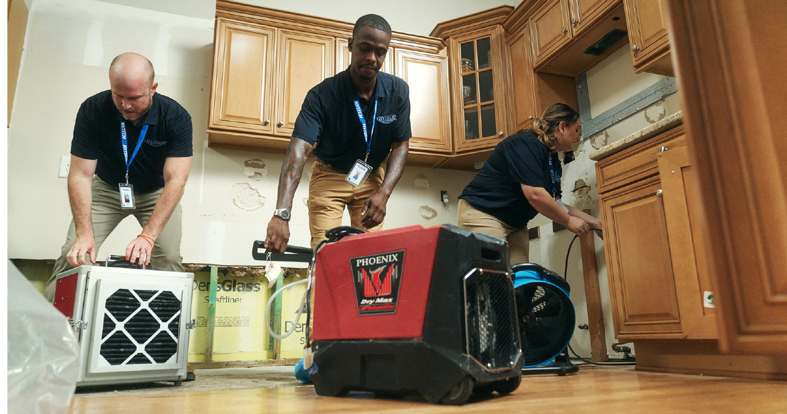 Emergency repair illustration